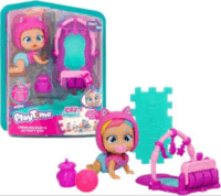 Cry Babies Playtime Millie edtzőterme játékszett 7 darab kiegészítővel