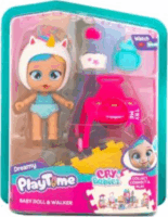Cry Babies Playtime Dreamy bébikompja játékszett 7 darab kiegészítővel