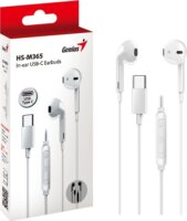 Genius HS-M365 Vezetékes Fülhallgató Headset - Fehér