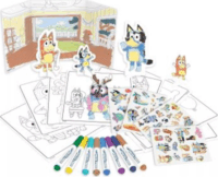 Crayola Color Wonder 40+ darabos Bluey maszatmentes foglalkoztató készlet