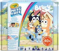 Crayola Color Wonder 40+ darabos Bluey maszatmentes foglalkoztató készlet