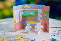 Crayola Color Wonder 40+ darabos Bluey maszatmentes foglalkoztató készlet