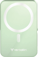 Verbatim 32259 MagSafe Wireless Power Bank Kitámasztóval 10000mAh 20W - Zöld