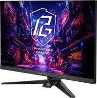 Asrock 27" Phantom Gaming 16:9 FHD IPS Gaming Monitor - Fekete
