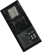 AVAX GM03 PRO 98% Gasket tri-mode Red Switch Wireless RGB Billentyűzet HUN - Fekete