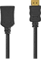 Nedis CVGL34096BK10 HDMI 1.4 - HDMI 1.4 Hosszabbító kábel 1m - Fekete