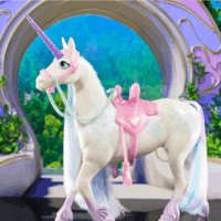 Spin Master Unicorn Academy Glacier unikornis figura