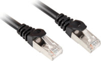 Sharkoon S/FTP Cat6 Patch kábel 15m - Fekete