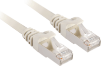 Sharkoon S/FTP Cat6 Patch kábel 15m - Szürke