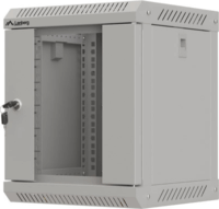 Lanberg 10" Fali rack szekrény 6U 300x300mm - Szürke