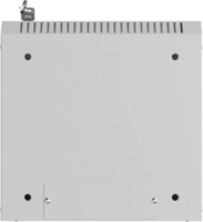 Lanberg 10" Fali rack szekrény 6U 300x300mm - Szürke