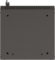 Lanberg 10" Fali rack szekrény 6U 300x300mm - Fekete
