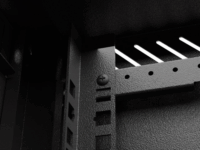 Lanberg 10" Fali rack szekrény 6U 300x300mm - Fekete