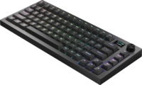 AVAX GM02 PRO 75% Gasket Red Switch Mechanikus Wireless USB-C RGB Billentyűzet HUN - Fekete