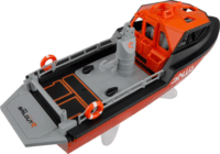 Amewi RTR Távirányítós Mentőcsónak 1:14 - Piros