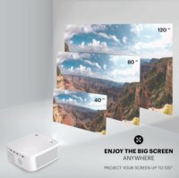 Kodak Flik X10 Full HD 150 Lumen Hordozható Projektor - Fehér