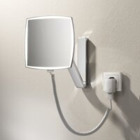 Keuco 17613019001 iLook Fali Kozmetikai Sminktükör 20 x 20 cm - Ezüst