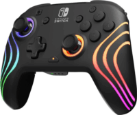 PDP 500-252-BK Afterglow Wave Nintendo Switch Wireless Kontroller - Fekete