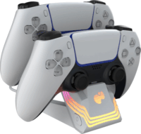 PDP 052-022-WH Afterglow Wave PlayStation 5 DualSense Töltőállomás 2 kontrollerhez - Fehér