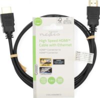 Nedis CVGL34060BK10 HDMI 2.0 - HDMI 2.0 4K 60Hz Kábel 1m - Fekete
