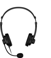Genius HS-230U Vezetékes Fejhallgató headset - Fekete
