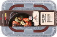 Blaumann BL-3891 Cera Stone Sütőtepsi fedővel 36,5 x 24,5 x 5,5 cm - Barna