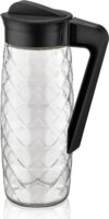 Iris C-00245 Karefe Crystal Üveg kancsó 1,6L - Fekete / elefántcsont