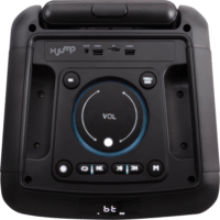 XJUMP XJ 5000 BT Hordozható Bluetooth Parti Hangszóró Mikrofonnal 18W - Fekete