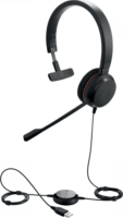 Jabra Evolve 20 SE USB-A / USB-C UC Call Center Mono Headset - Fekete