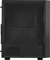 Spire G15 Midi Torony Számítógépház + 3db 120mm RGB, 1db 120mm ventilátor - Fekete