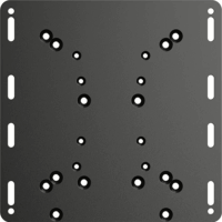 Moza Racing AS006 - Flight Base Mount Adapter - Fekete