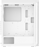 Adata XPG Valor Air Plus Midi Torony Számítógépház + 4db 120mm RGB - Fehér