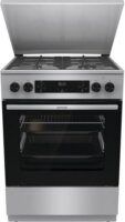 Gorenje GKS6C71XF Kombinált 4 zónás szabadonálló Gáz/Elektromos Tűzhely - Inox