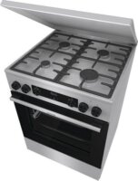 Gorenje GKS6C71XF Kombinált 4 zónás szabadonálló Gáz/Elektromos Tűzhely - Inox