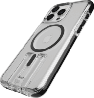 Tech21 EvoCrystal Kick iPhone 15 Pro Max MagSafe Telefon tok - Fekete/Átlátszó