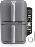 Ninja SL451EU AirFryer Emeletes Forrólevegős sütő 2x4,75L 2470 Watt - Szürke