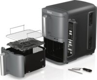 Ninja SL451EU AirFryer Emeletes Forrólevegős sütő 2x4,75L 2470 Watt - Szürke