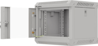 Lanberg 10" Fali rack szekrény 4U 300x300mm - Szürke