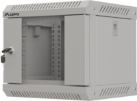 Lanberg 10" Fali rack szekrény 4U 300x300mm - Szürke