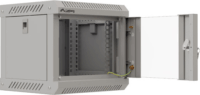 Lanberg 10" Fali rack szekrény 4U 300x300mm - Szürke