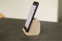 Kikkerland US184 Mobiltelefon Univerzális Asztali Fa telefontartó Állvány - Madár