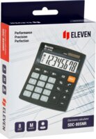 Eleven SDC805NR Irodai számológép - Fekete