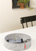 Kikkerland OR90 S/2 Kerek gyapjú tároló - Szürke (2 db / csomag)