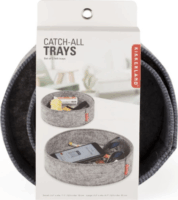 Kikkerland OR90 S/2 Kerek gyapjú tároló - Szürke (2 db / csomag)