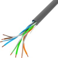 Lanberg U/UTP Cat5 RJ45 Patch kábel 100m - Szürke