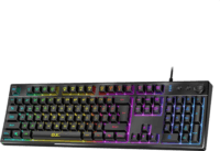 Genius Scorpion K7 Plus Vezetékes Gamer RGB Billentyűzet HUN - Fekete