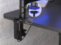 Endorfy Broadcast alacsony profilú RGB Mikrofon tartó kar - Fekete