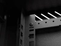 Lanberg 10" Fali rack szekrény 4U 300x300mm - Fekete