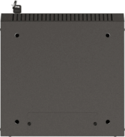 Lanberg 10" Fali rack szekrény 4U 300x300mm - Fekete