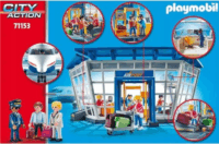 Playmobil 71153 City Action - Repülőtér irányítótoronnyal és utasszállító repülőgéppel